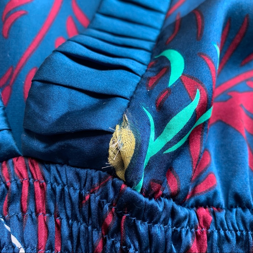 Yumi Kim Silk Printed Kimono Top Small - Picture 5 of 7
